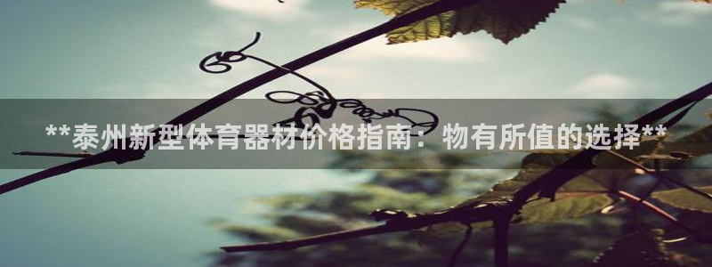富联平台布7O777：**泰州新型体育器材价格指南：