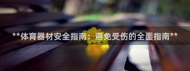 富联官网代理系列：**体育器材安全指南：避免受伤的全
