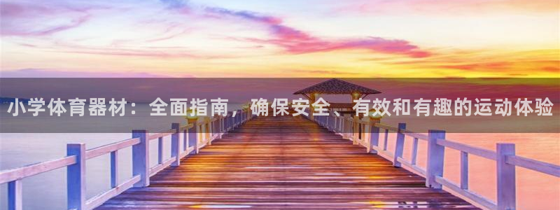 富联娱乐会员账号注销：小学体育器材：全面指南，确保安