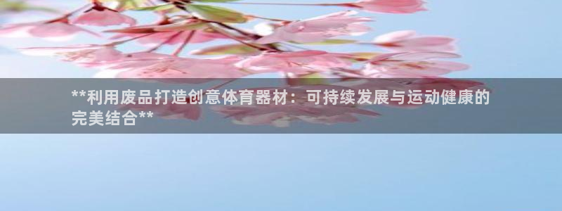 富联娱乐会员账号注销：**利用废品打造创意体育器材：