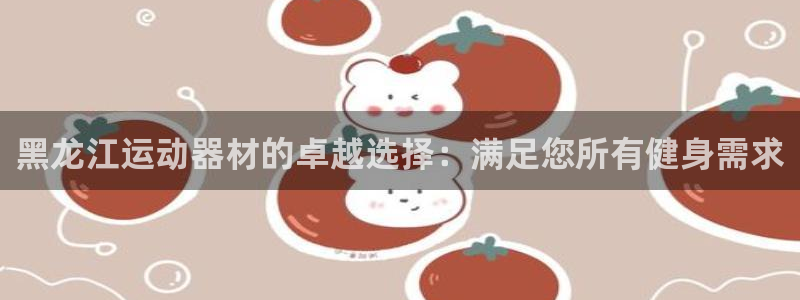 富联股份股票代码：黑龙江运动器材的卓越选择：满足您所