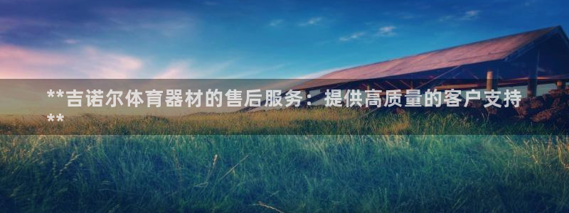 富联平台微信怎么提现：**吉诺尔体育器材的售后服务：