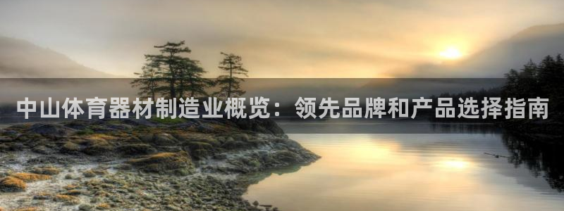 富联官网登录入口网址：中山体育器材制造业概览：领先品