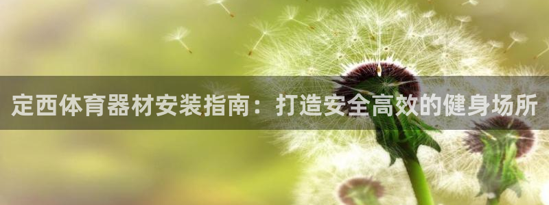 富联平台线路检测中心官网：定西体育器材安装指南：打造