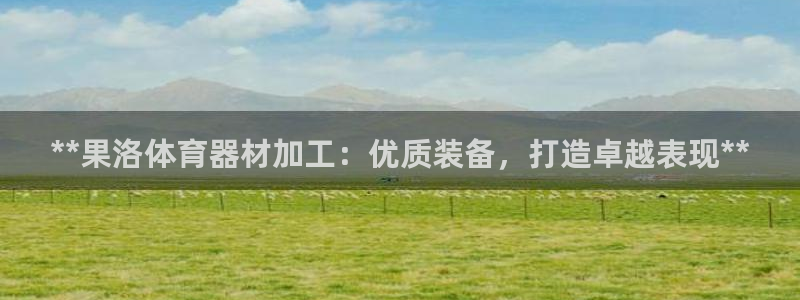 富联平台主管：**果洛体育器材加工：优质装备，打造卓