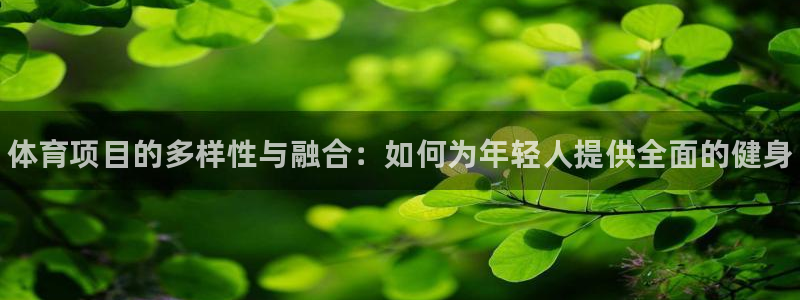 富联官方网站入口查询：体育项目的多样性与融合：如何为年轻人提
